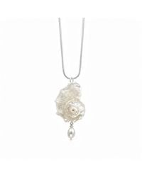 Ninemoo - Coquille De Lune Pearl Necklace - Lyst
