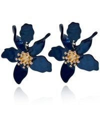 Michael Nash Jewelry - Aurelia Floral Resin Drop Earrings - Lyst