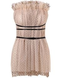 Belle -et-BonBon - Marilyn Dotty Tulle Micro Dress - Lyst