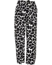 ARTISTA - Iza Printed Palazzo Leg Pants - Lyst