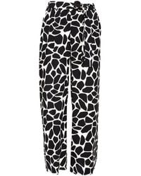 ARTISTA - Iza Printed Palazzo Leg Pants - Lyst
