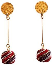 Iliana Arrazola - Magic Ball Earrings - Lyst
