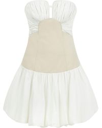 Nocturne - Strapless Mini Dress - Lyst