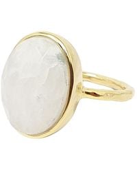 Harfi - Statement Moonstone June Birthstone Ring - Lyst