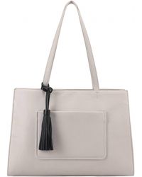 Lloyd Baker - Eleanor Leather Tote Bag- Neutrals - Lyst