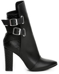 The 5Th Element - Rock The City Printed High Boots - Lyst