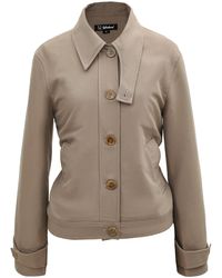 Smart and Joy - Buttoned Collar Short Jacket - Lyst