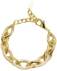 Adriana Pappas Designs - Pave Links Bracelet - Lyst