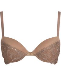 BonBon Lingerie - Neutrals Carmela Push-Up Bra - Lyst