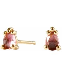 Lee Renee - Tourmaline Earrings - Lyst