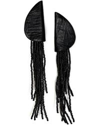 WAIWAI - Flowline Beaded Dangle Earrings - Lyst
