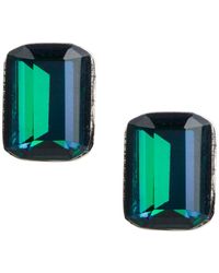 Saachi - Prism Baguette Mini Stud Earring - Lyst