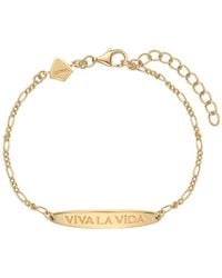 Vanhi - Viva La Vida Bar Chain Bracelet - Lyst