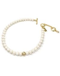 Biko Jewellery - Paloma Pearl Collar - Lyst