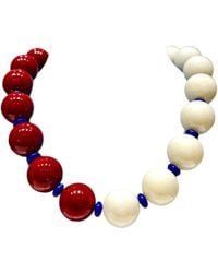 Eyeconic by Samar Ajram - Chunky & Bead Necklace - Lyst