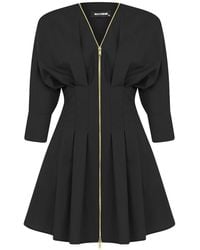 Nocturne - Zippered Dress - Lyst