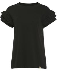LOVETRUST - Ella Ruffle Sleeve Tee - Lyst