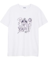 McIndoe Design Pomegranate Palace T-shirt - White