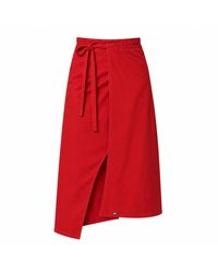Yogi8Apparel - Silent Glam Wrap Skirt - Lyst