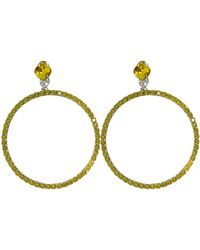 Vickisarge - The Large Hoop Earrings - Lyst