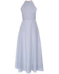 Sofia Tsereteli - Striped Cotton Dress - Lyst