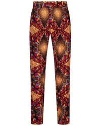Ohema Ohene - Straight Leg African Print Trouser-Cubic - Lyst