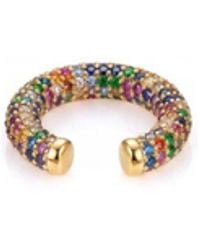 Jaredjamin - Elara Cz Plated Ear Cuff - Lyst