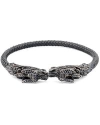 Ebru Jewelry - Dragon Force Sterling Bracelet - Lyst