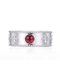 Azura Jewelry New York - Howl's Moving Castle Mozambique Garnet Ring Vermeil - Lyst