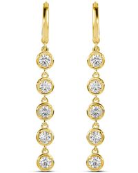 SHYMI - Victorian Style Round Drop Earrings - Lyst