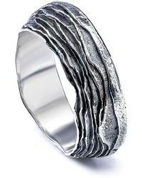 German Kabirski - Jotun Oxidized Ring With Layered Texture - Lyst