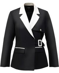 Smart and Joy - Bi-Color Tailor Jacket - Lyst