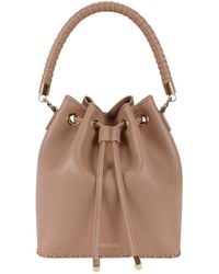 Saonara Brand - Neutrals Bucket Bag Moka Leather - Lyst