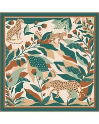 Jessie Zhao New York - Double Sided Silk Scarf Of Wonderland - Lyst