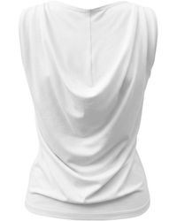 Imaatu - Onu Top Sculpting Elastic Viscose Waterfall Drape - Lyst