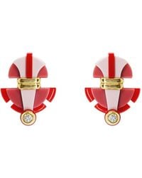 Gissa Bicalho - Acrylic Handmade Earring Buriti - Lyst