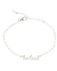 Kris Nations - Badass Bracelet Sterling - Lyst