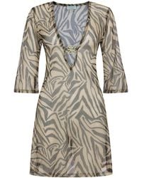 Leyla Maya Ltd - Neutrals Maya Beach Dress - Lyst