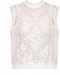 Tantra Spain Sl - Sheer Lace Top With An Elastic Waistband - Lyst