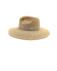 DORIA 1905 - Neutrals Jute Paper Wide Brim Drop Hat - Lyst