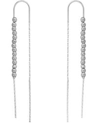 Spero London - Sterling Dorissa Chain Bead Drop Earring - Lyst