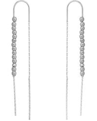 Spero London - Sterling Dorissa Chain Bead Drop Earring - Lyst