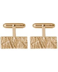 Edge Only - Rugged Cufflinks 18Ct Vermeil - Lyst