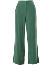Louche - Tilde Linen Mix Wide Leg Trouser - Lyst