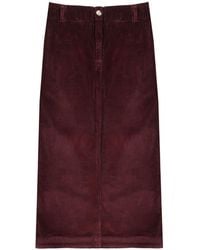 Rave on Trend - Corduroy Skirt - Lyst