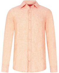 Maison Tangerine - Linen Shirt Apricot - Lyst