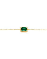 Belinda Jewelz - Emerald Birthstone Bolo Bracelet - Lyst