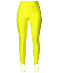 AGGI - Gia Laser Yellow Pants - Lyst