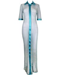 Ak Royalty Resortwear - Athena Rhinestone Maxi Dress - Lyst