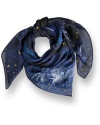 VETKA - Big Square Modal Scarf Pegas Dark - Lyst